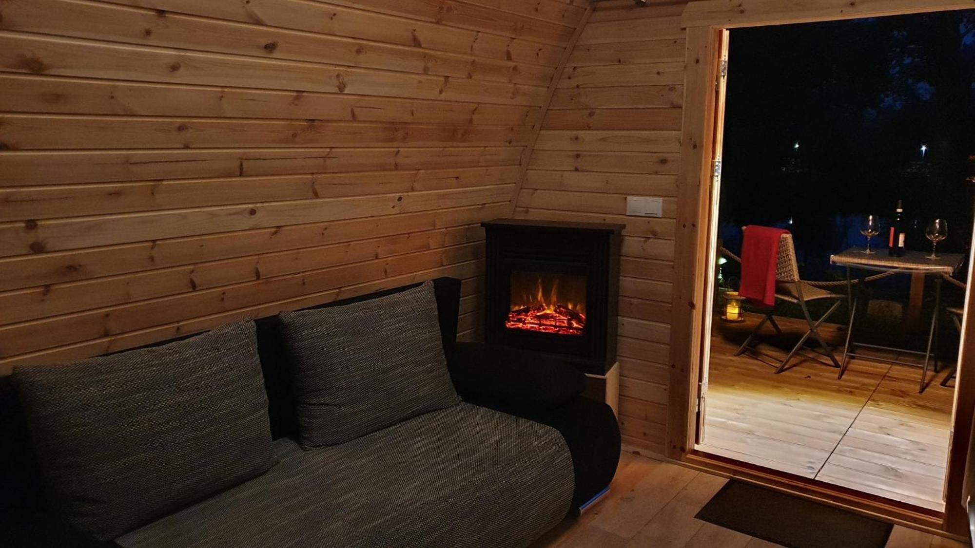 26 Premium Camping Pod "Foehr" Silberstedt Exteriör bild