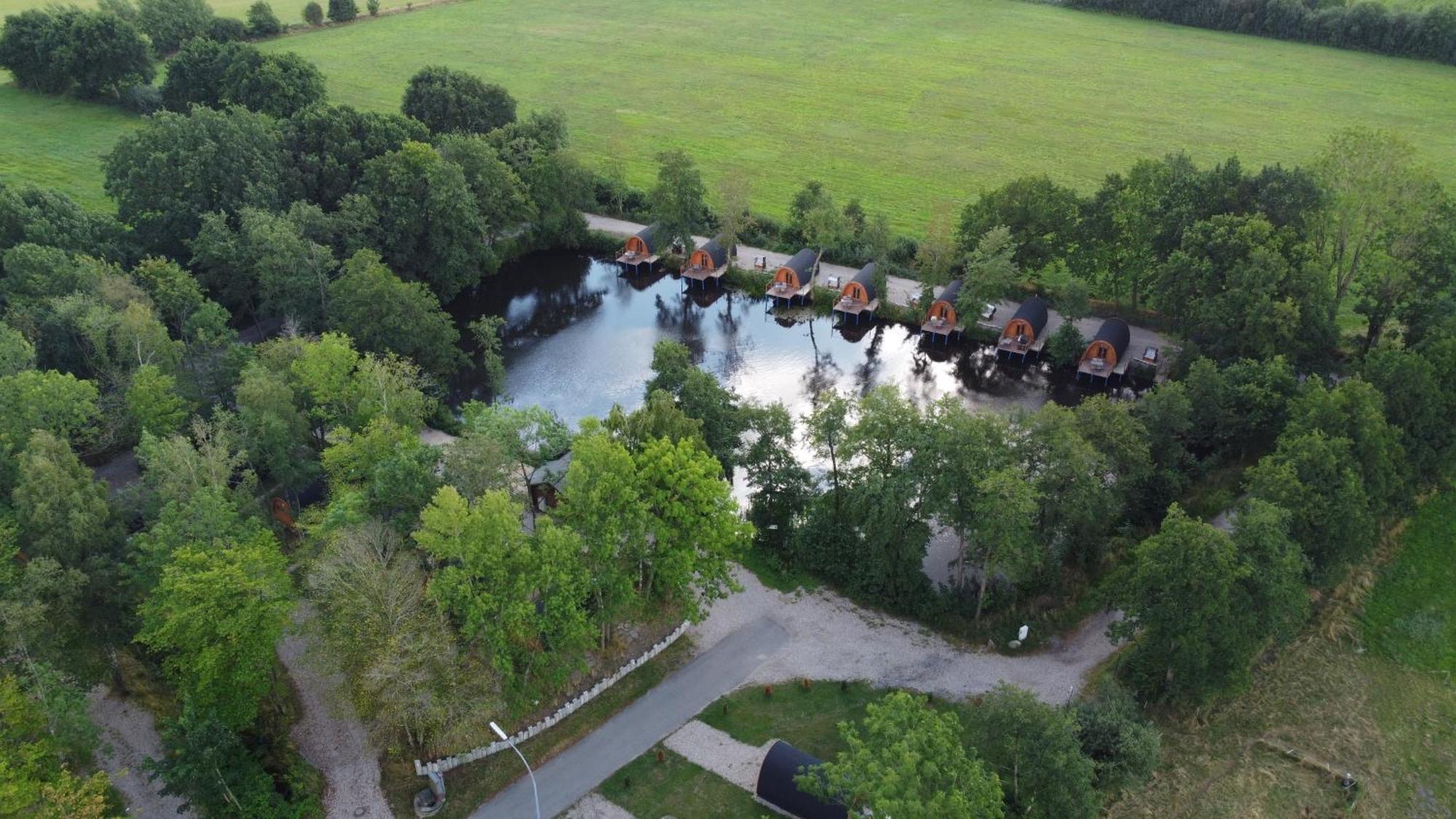 26 Premium Camping Pod "Foehr" Silberstedt Exteriör bild