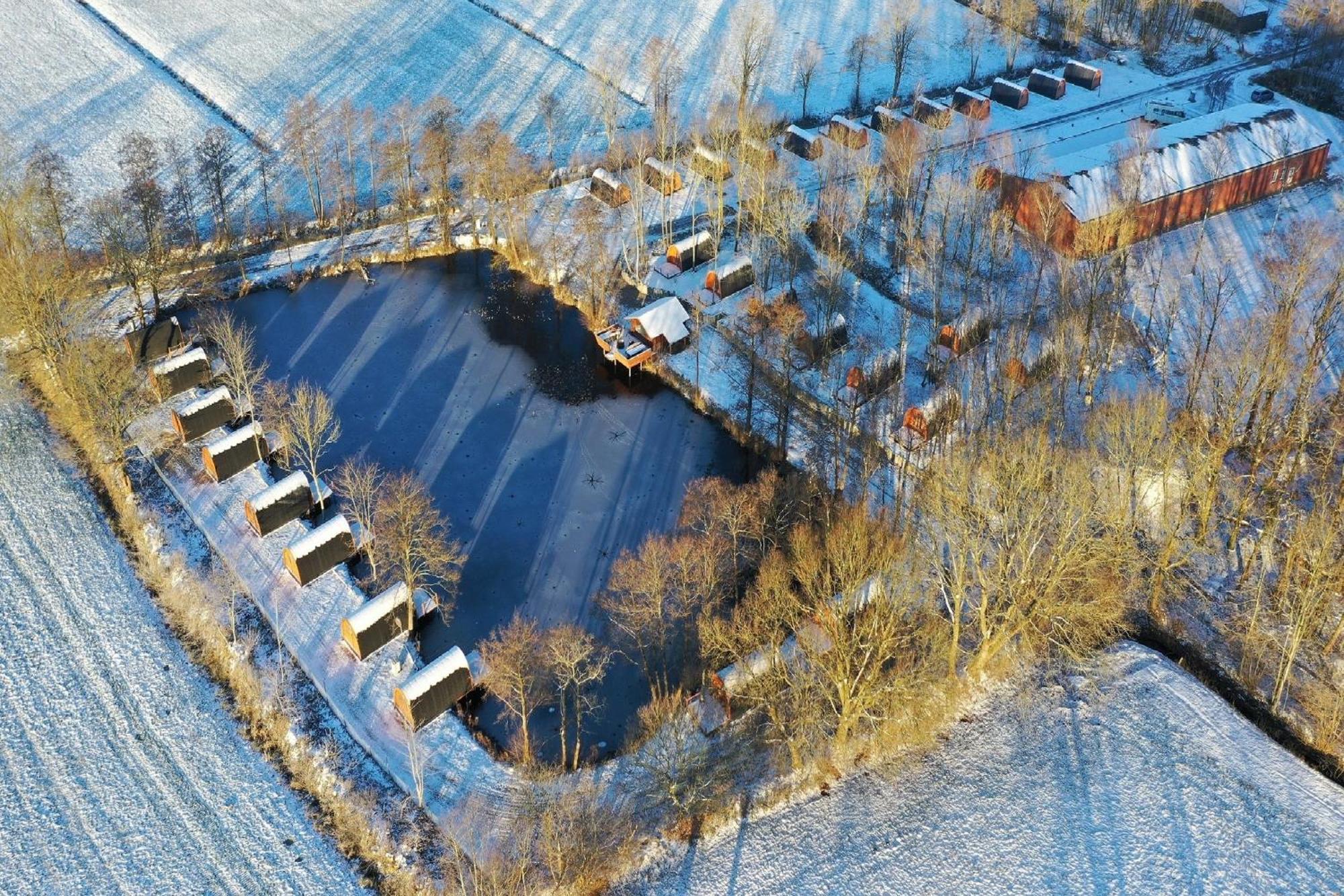 26 Premium Camping Pod "Foehr" Silberstedt Exteriör bild