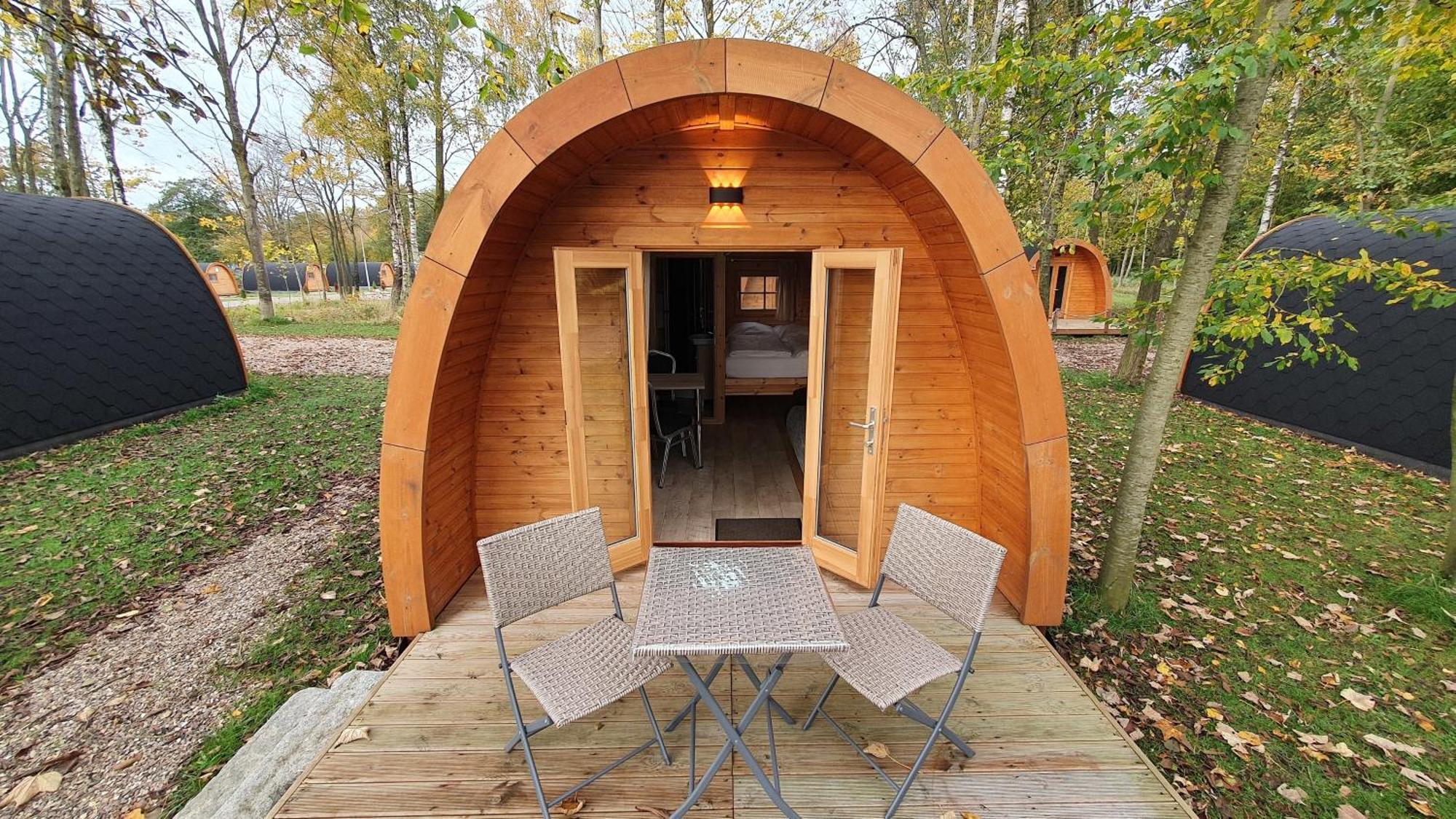 26 Premium Camping Pod "Foehr" Silberstedt Exteriör bild