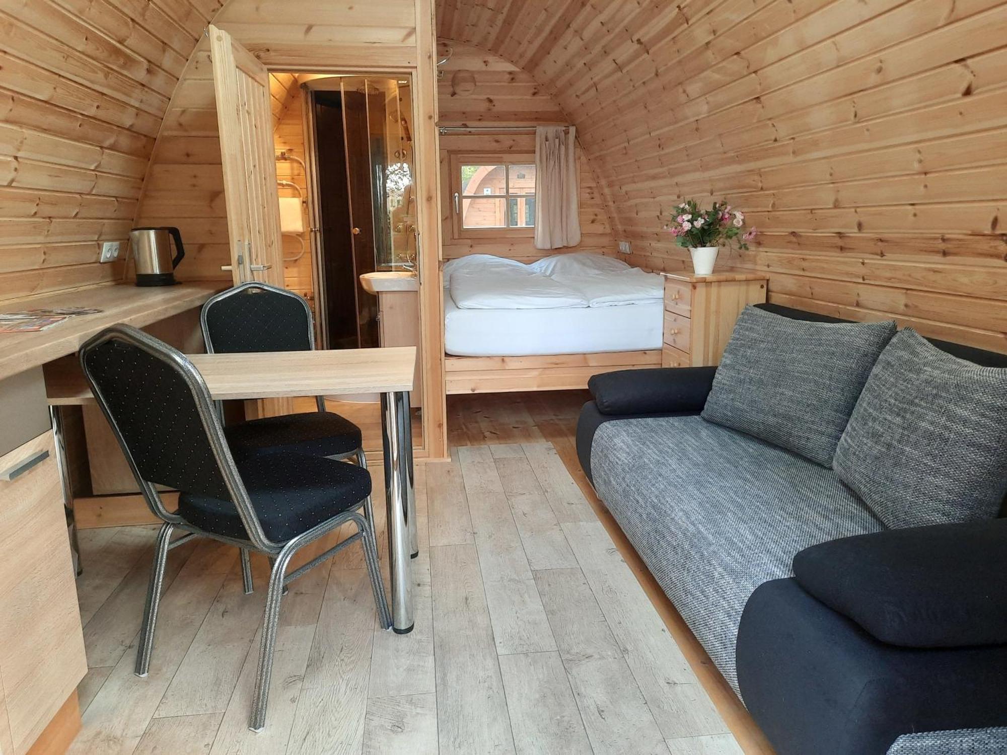 26 Premium Camping Pod "Foehr" Silberstedt Exteriör bild