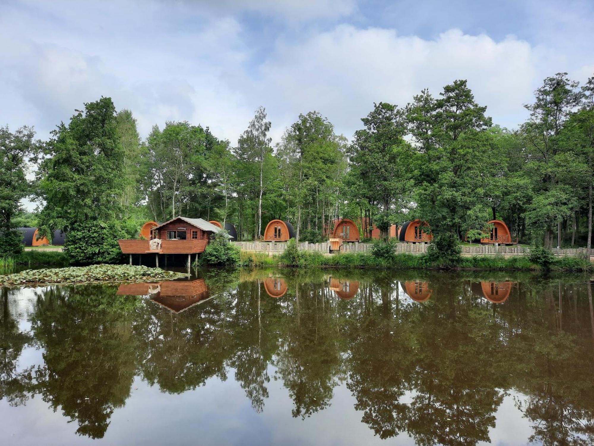 26 Premium Camping Pod "Foehr" Silberstedt Exteriör bild