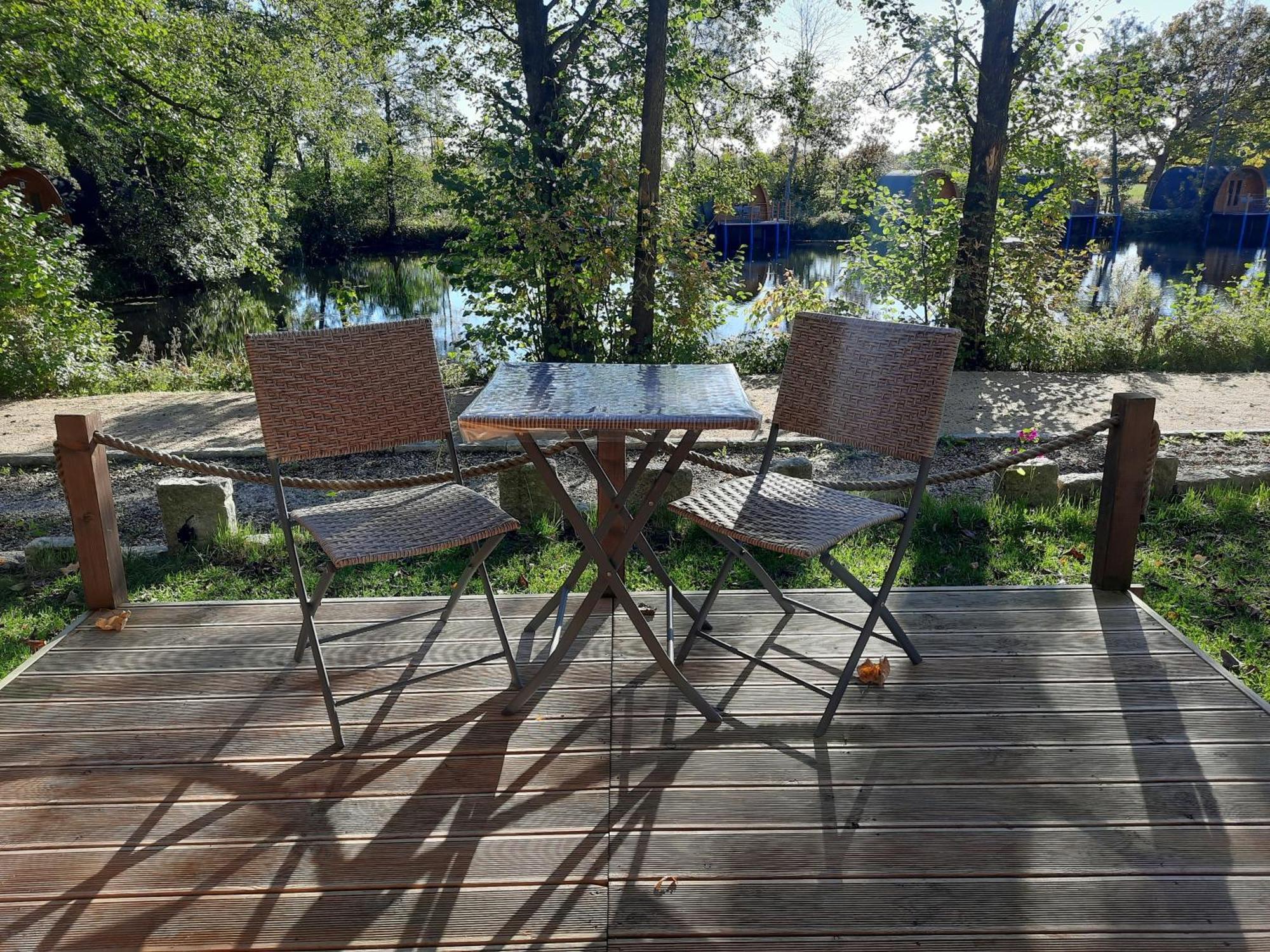 26 Premium Camping Pod "Foehr" Silberstedt Exteriör bild